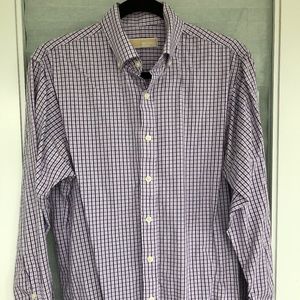 MICHAEL Michael Kors Mens Dress Shirt Check